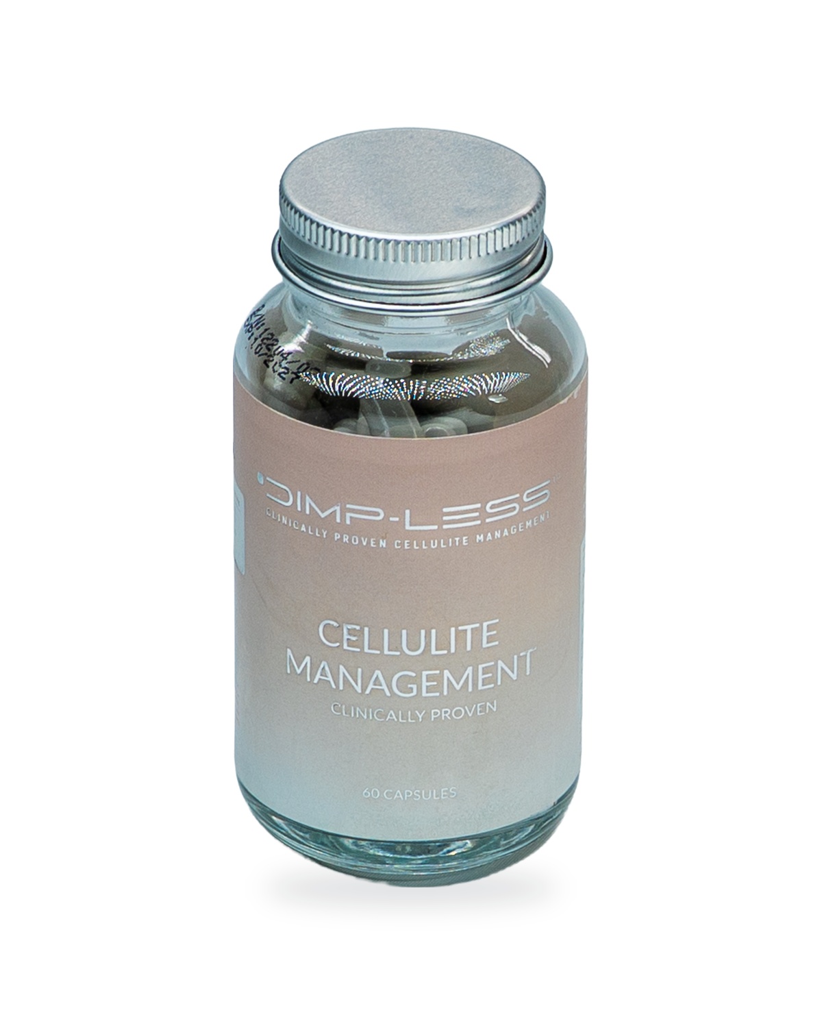 Equilibrium Dimp-Less Cellulite Management — Glass Capsule Bottle